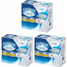 Catsan Active Fresh Klumpbildande Kattströ 3 x 8 l