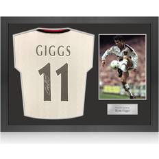 Manchester United FC Sports Fan Products Ryan Giggs Signed Manchester United 1999 Away Football Shirt Icon Frame