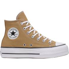 Converse Brown Sneakers Converse Chuck Taylor All Star Lift High Top W - Tan