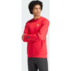 Adidas Red Sweaters Adidas Sweatshirt Mit Rundhalsausschnitt - Rouge