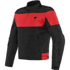 Motorcycle Jackets sale Dainese Elettrica Air Black/Black/Lava Red Textile Jacket