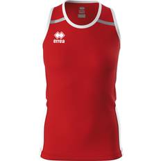 Womens Kenny Singlet W Red/White