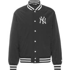 New Era College Bomber Jacke - Black/White