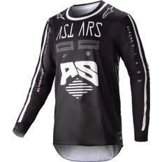 Motorcycle Equipment Alpinestars racer found motocross jersey Black