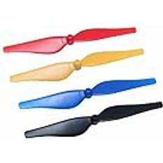 6 par for DJI Tello Propeller Propeller Blade Reservdelar Drönartillbehör Color Black