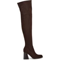 High Boots Nine West Begone Dress Boots Dark Brown