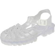 Spot On UK Child, Clear Specified Girls Jelly Sandals With Diamante Detail