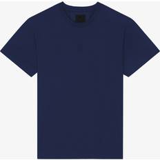 Givenchy T-shirts Givenchy Men's Slim Fit 4G T-Shirt in Cotton Navy Navy