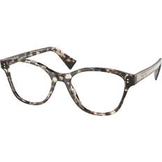 Miu Miu Glasögon Miu Miu MU02UVA Asian Fit UAO1O1 54 Sköldpaddemönstradeshell Glasögon Kvinna
