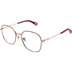 Chloé CH0182OK Asian Fit 004 Bourgogne Endast Båge Kvinna