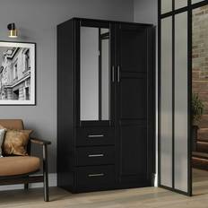 Black Wardrobes Bed Bath & Beyond Palace Imports Inc. Palace Armoire Wardrobe