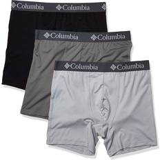 Columbia Men Men's Underwear Columbia Men's Allover Mesh Boxer Grey