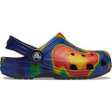 Crocs kids' classic clog navy Barnskor Crocs Kid's Classic Solarized Clog - Black/Navy