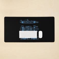 BearLad Mat Racing car blueprint project light Pad 35x16