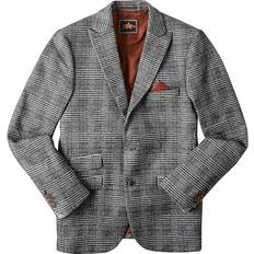 Charming Check Blazer Jacket - Black