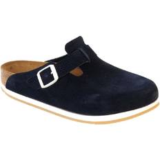 Laced - Unisex Outdoor Slippers Birkenstock Unisex Boston WB Soft Navy Narrow