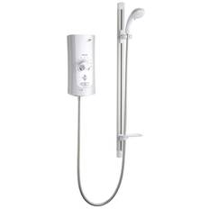 Chrome Shower Rail Kits & Handsets Mira Advance Flex (1.1759.003) Chrome, White