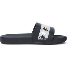 Men - Nylon Slides Kappa 222 Banda Adam 18 - Black/Grey/Light Yellow