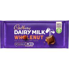 Cadbury Chocolates Cadbury Dairy Milk Whole Nut Chocolate Bar 120g