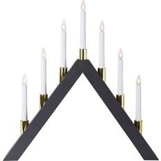 Star Trading Halla Grey Candle Bridge 20.9"