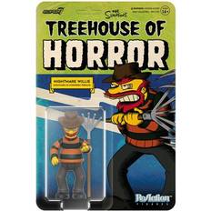 Action Figures Super7 The Simpsons Treehouse of Horror Reaction Figure Wave 4 Nightmare Willie