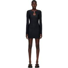 Ksubi Women Dresses Ksubi Black Charmed Keyhole Minidress