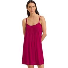 Cotton - Women Negligées Hanro Juliet Knit Babydoll Intense Garnet