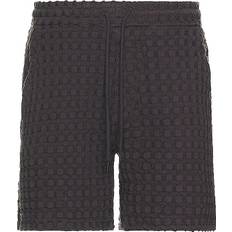 Oas Kläder Oas Waffle Shorts - Black