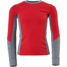 Peak Performance Junior Magic Crew Racing Red-grey Melange