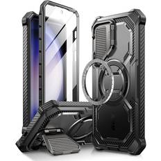 Supcase i-Blason [Armorbox for Samsung Galaxy S24 Plus 5G 2024 Built-in Screen Protector and Camera Protector, Shockproof 360 Protection Black