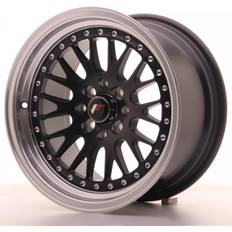 Japan Racing Bilfälgar Japan Racing JR10 Matt Black LIP 8x15 4/100 ET20 B74.1