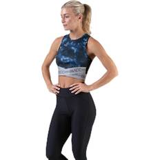 Elastan / Lycra / Spandex Singleter BLACC Power X Top Blue, Female, Tøj, Tops, Træning, Blå