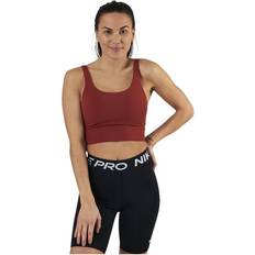 Oranje - Yoga Kleding Nike Yoga Luxe Crop Top - Orange