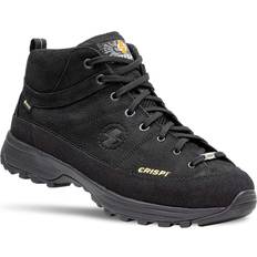 Crispi Unisex A-Way Mid Nubuk Gore-Tex, 42, Black