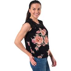 Only Karmen S/L Top Aop - Black