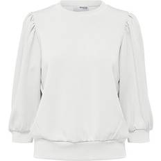 Modal Sweatere Selected Femme Tenny Sweatshirt - Hvid