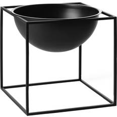 Black Bowls Audo Copenhagen Cube Black Bowl 9.1"