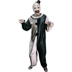 Fun Adult Terrifier Art The Clown Costume Scary Adult Costumes Black/Gray