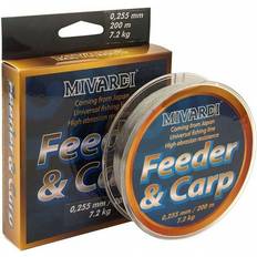 Mivardi Carp&feeder Carpfishing Line 200 Clear 0.285 mm