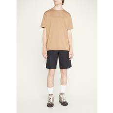 Burberry Men Clothing Burberry Harriston Logo T-Shirt - Brown