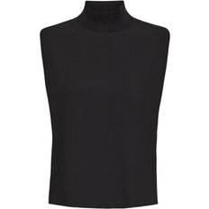 Co'Couture VolaCC Rib Turtleneck Vest BLACK