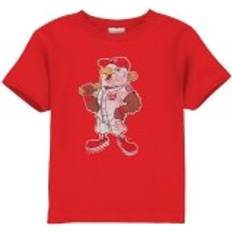 Soft As A Grape Washington Nationals Toddler Distressed Mascot T-Shirt Red