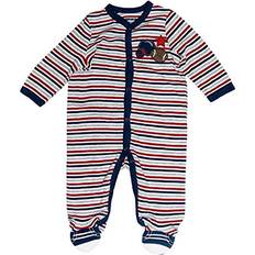 Little Me Little Me Baby Boys' Footie 6 Months, Navy/Grey