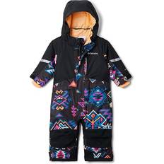 9-12M Overalls Columbia Infant's Buga II Suit - Black Woven Nature/Black (9239247)