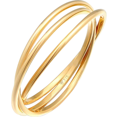 Allianzring - Gold Ringe Elli Trio Basic Wrap Ring - Gold