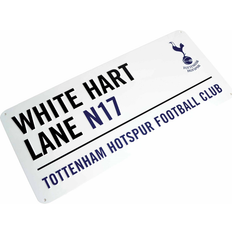 Tottenham Hotspur Tottenham Hotspur FC White Metal Street Sign