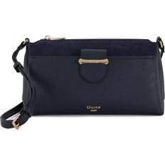 Dune London Bags Dune London Womens ACCESSORIES DARLENO Front-Pocket Medium Crossbody Bag Navy Size