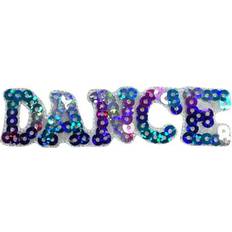 Dance Multi-Color Sequin Hologram Embroidered Iron on Patch