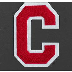 Patches & Appliqués Letter C Chenille Stitch Varsity Iron-On Patch by pc, 4-1/2" Red/White, TR-11648