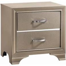 Beige Bedside Tables Coaster Beaumont 205292 Bedside Table